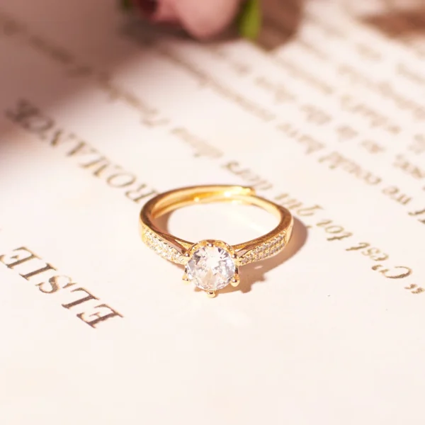 Shimmering Crystal Ring - Image 3